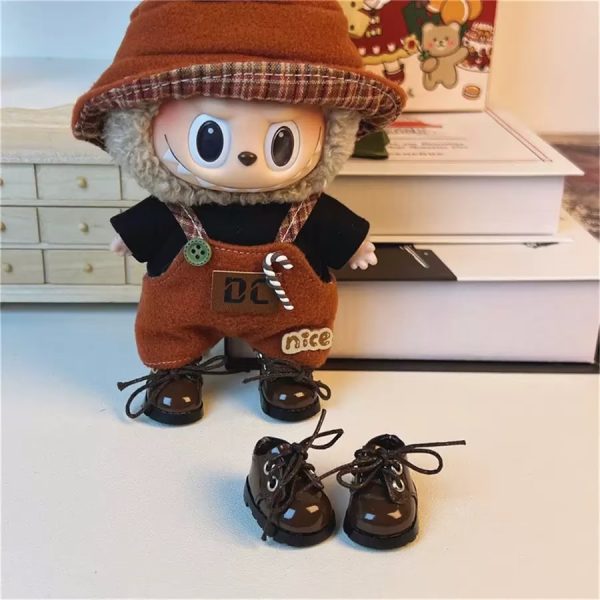 labubu17cm leather shoes